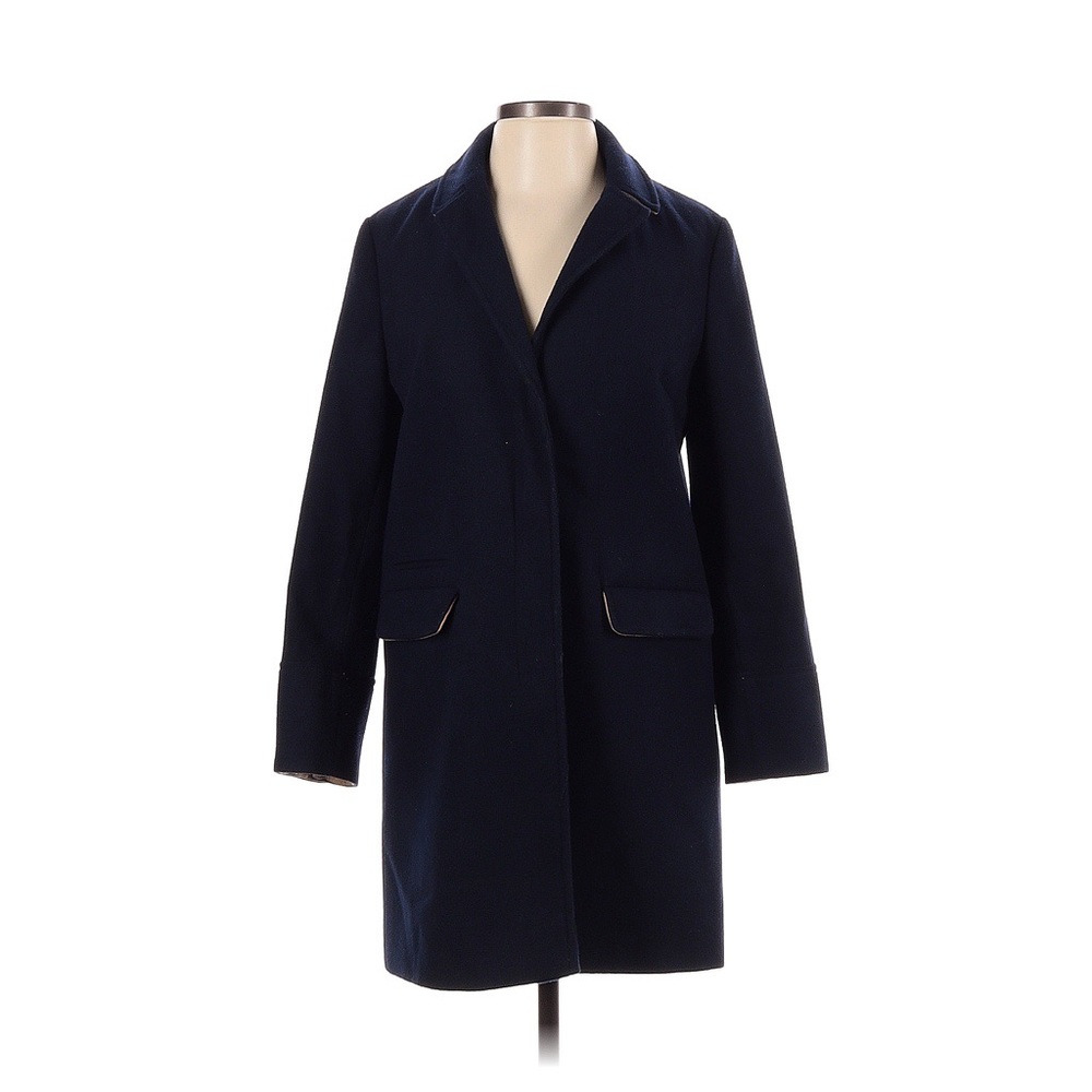 Topshop Navy Peacoat! Sz 6!